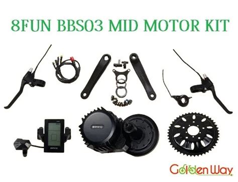 8fun Mid Drive Motor E Bike Kit,Mid-drive Electric Bicycle Conversion ...