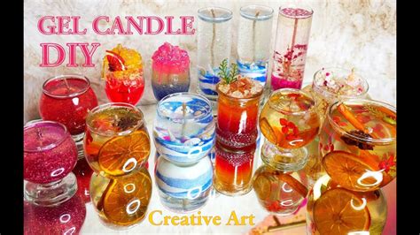 DIY GEL CANDLE - YouTube