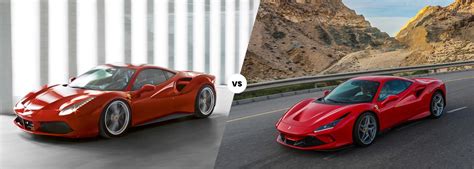 Ferrari 488 Pista vs. Ferrari F8 Tributo | Compare Performance, Power ...