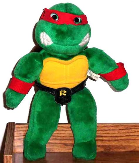 Raphael Teenage Mutant Ninja Turtles Plush Toy Playmates 1990 Used