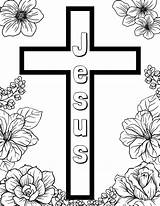 Free Christian Easter Coloring Pages sketch template