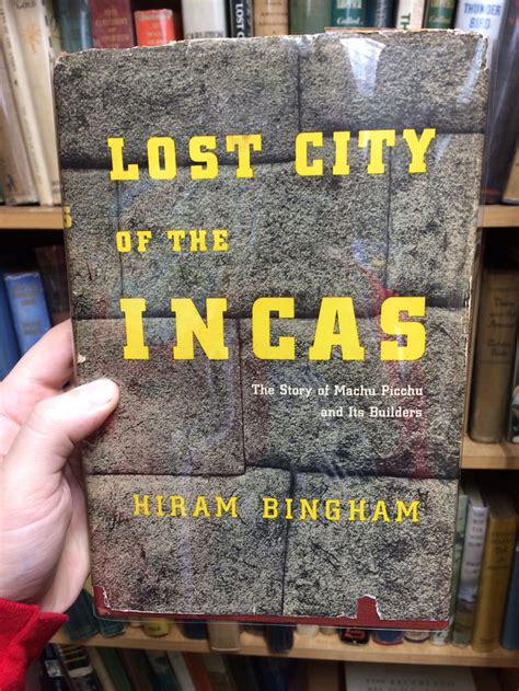 Lost City of the Incas by Hiram Bingham - Fonts In Use