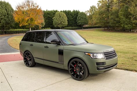 Land Rover Range Rover HSE Matte Green on Forgiato Wheels (F2.16) 2017 ...