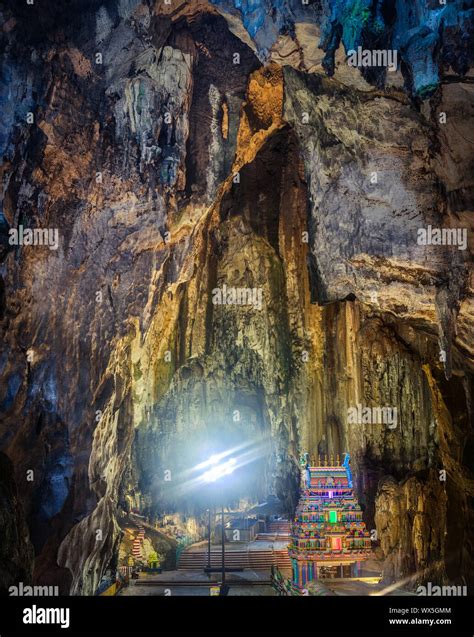 Inside of Batu caves. Malaysia Stock Photo - Alamy