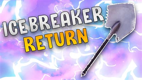 ICE BREAKER PICKAXE RETURN RELEASE DATE in Fortnite Item Shop! ICE ...