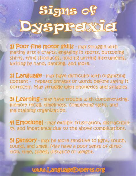 Pin by Michelle Batac on Child Language Therapy | Dyspraxia, Dyslexia ...