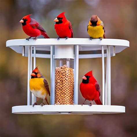 Best-Cardinal-Bird-Feeder - Animal Passion