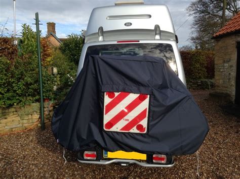 Motorhome 2 Bike Waterproof Cover with Zips and Webbings