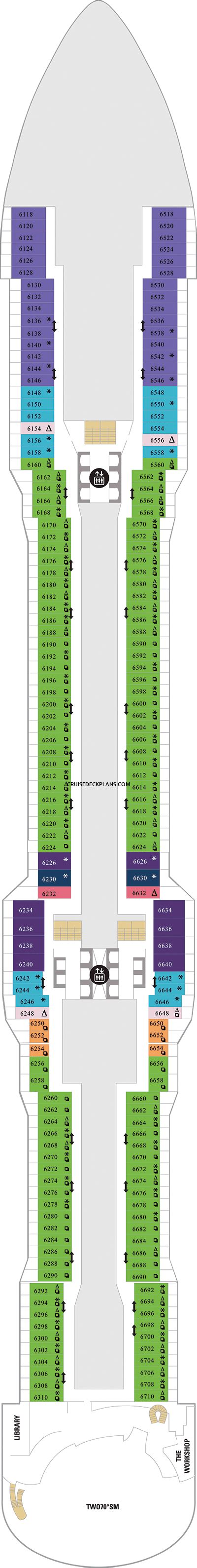 Odyssey of the Seas Deck Plans, Diagrams, Pictures, Video