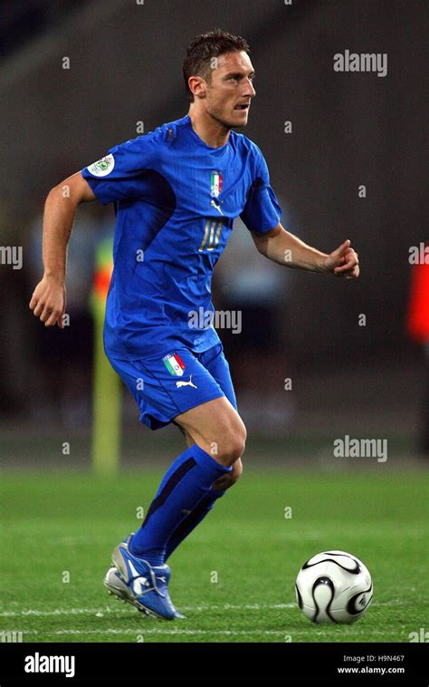 FRANCESCO TOTTI ITALY & AS ROMA WORLD CUP HANNOVER GERMANY 12 June 2006 ...