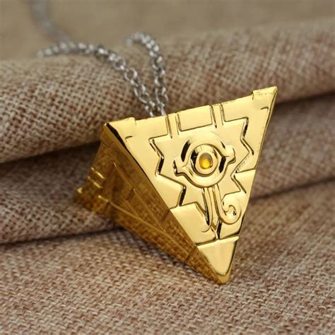 Yugioh Yu-Gi-Oh Millennium Puzzle Necklace Gold & Silver | Etsy