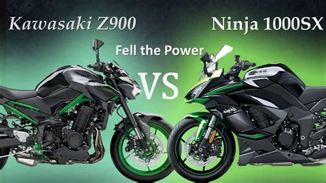 Kawasaki Z900 vs Kawasaki Ninja 1000SX Comparison Video . z900 vs ninja ...