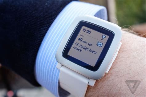 Pebble launches new smartwatch exclusively on Kickstarter - The Verge