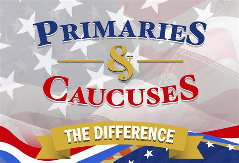 The Difference Between Primaries And Caucuses - Follow My Vote