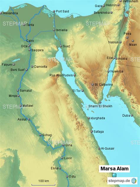 Marsa Alam von geotravel01 - Landkarte für Ägypten