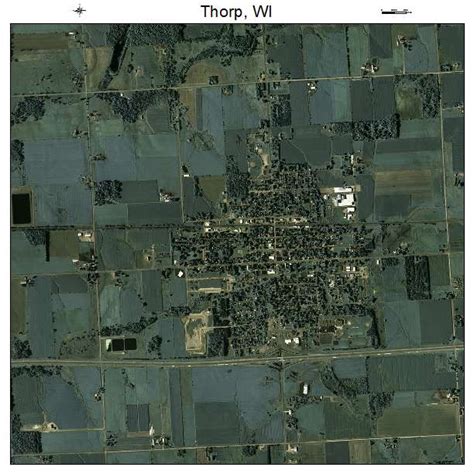 Aerial Photography Map of Thorp, WI Wisconsin