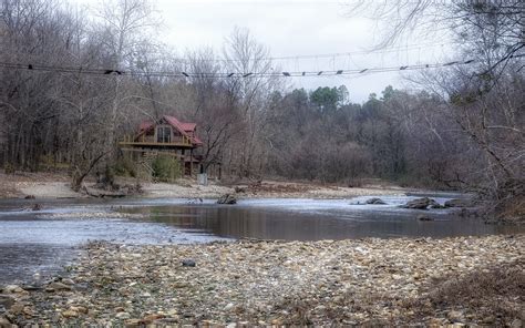 Swinging Bridge at Caddo Gap - Mark Corder Digital Arts