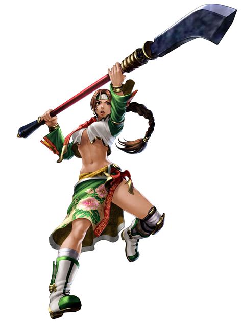 Seong Mina Official Render Art from Soul Calibur IV