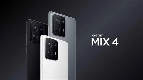 Xiaomi Mi Mix 4 Launched | Specifications, Details and Price