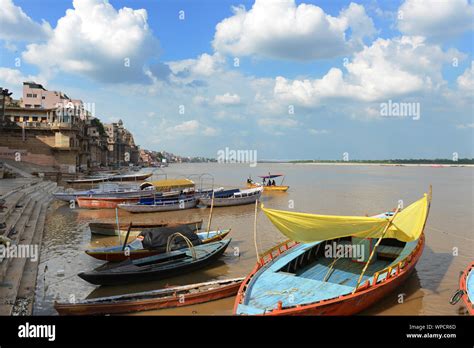 The Ganges river in Varanasi, India Stock Photo - Alamy