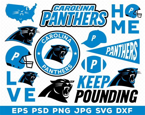 Printable Carolina Panthers Logo