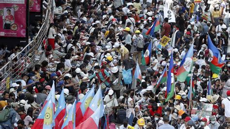 Myanmar police block students from joining protests against military ...