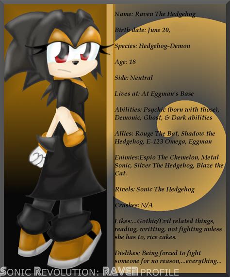 Sonic Revolution BIO 1 by SuperSonicGirl79135 on DeviantArt