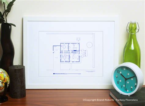 Family Guy Floor Plan | Family Guy House Layout: 1st Floor