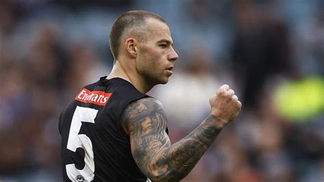 AFL 2022: Jamie Elliott interview, Collingwood Magpies win over GWS Giants, Jordan De Goey ...