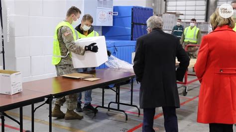 See inside a COVID-19 vaccine distribution site in Ohio