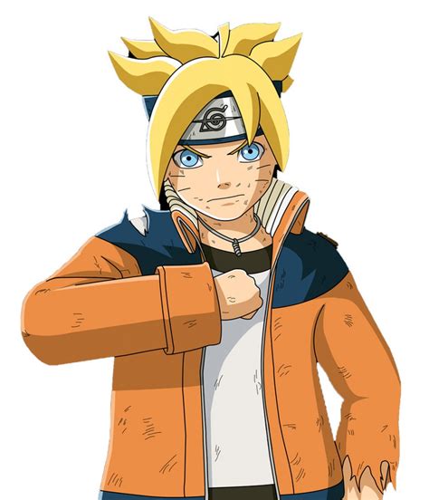 TV Show Naruto Boruto Uzumaki Orange Jacket - Jackets Masters