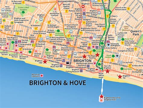 Map Of Brighton And Hove | Terminal Map