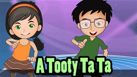 Tooty Ta Song with Lyrics - Popular Kids Group Dance by EFlashApps | Tooty ta song, Preschool ...