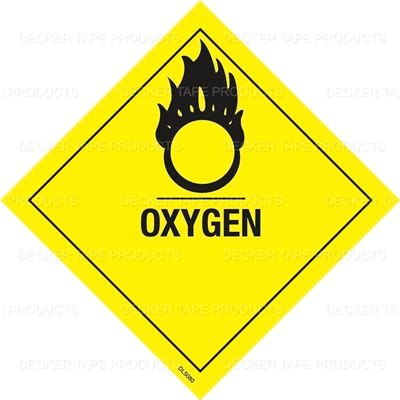 DL5080 OXYGEN 4" X 4"