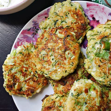 Greek Courgette Fritters - My Gorgeous Recipes