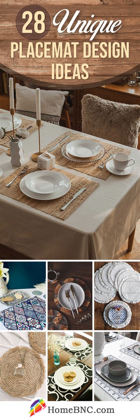 Best Unique Placemat Designs — Homebnc