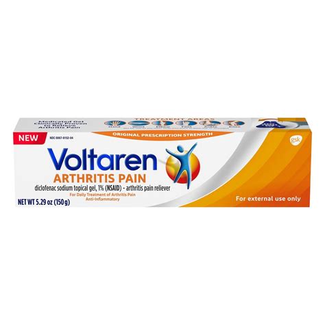 Voltaren Topical Arthritis Pain Relief Gel Tube 5.3 oz | Shipt