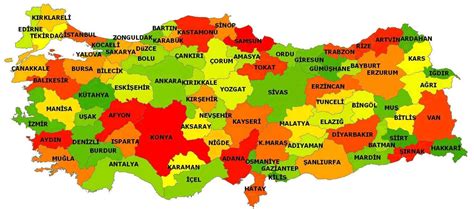 türkiye haritası şehirler ile ilgili görsel sonucu | Şehir haritası, Harita, Batman