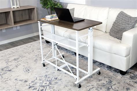 Origami Sit or Stand Height Adjustable Standing Work Home Office Desk, Slim - Walmart.com