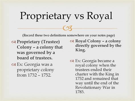 Royal Colony Definition