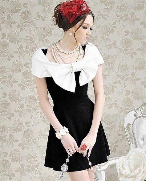 Slim High quality Big bowknot adornment dress | Dresses, Fashion ...