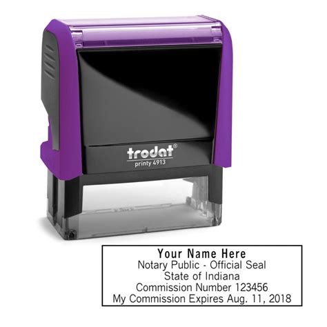 Indiana Notary Stamp | Order Online | Fast Shipping | Notary.net