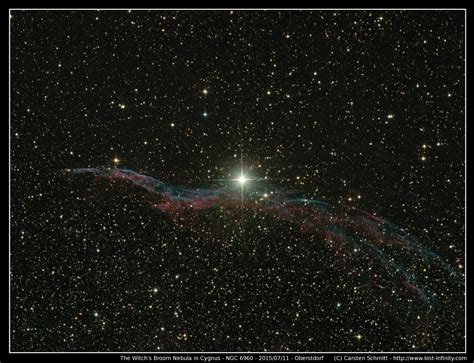 Astrophotography Oberstdorf - Imaging the Witch's Broom Nebula - Lost infinity