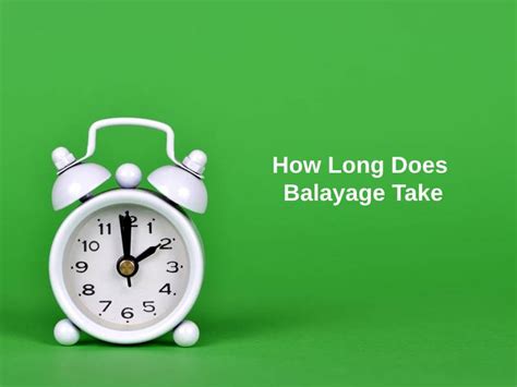How Long Does Balayage Take (And Why)?