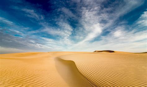 Download Nature Sand Cloud Sky Desert 4k Ultra HD Wallpaper