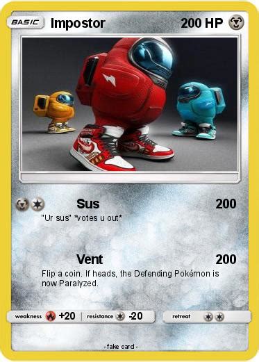 Pokémon Impostor 41 41 - Sus - My Pokemon Card