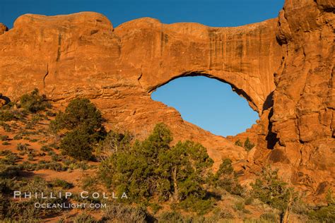 North Window at Sunrise, Arches National Park, Utah, #29281