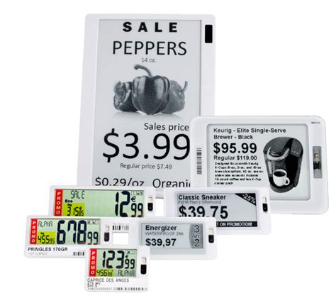 Accurate & Reliable Electronic Shelf Labels