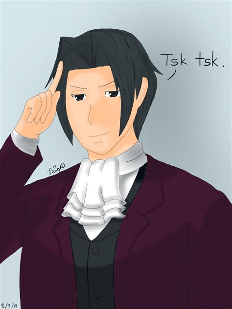 Miles Edgeworth Fanart : r/AceAttorney