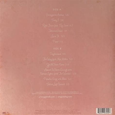 Yours Truly Ariana Grande Album Cover